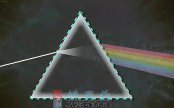 在家也能自制彩虹，同一种介质对各种单色光的折射率不同，所以通过三棱镜时，各单色光的偏折角不同。因此，白色光通过三棱镜时会将各单色光分开，我们就能在光源的对面看到彩虹了